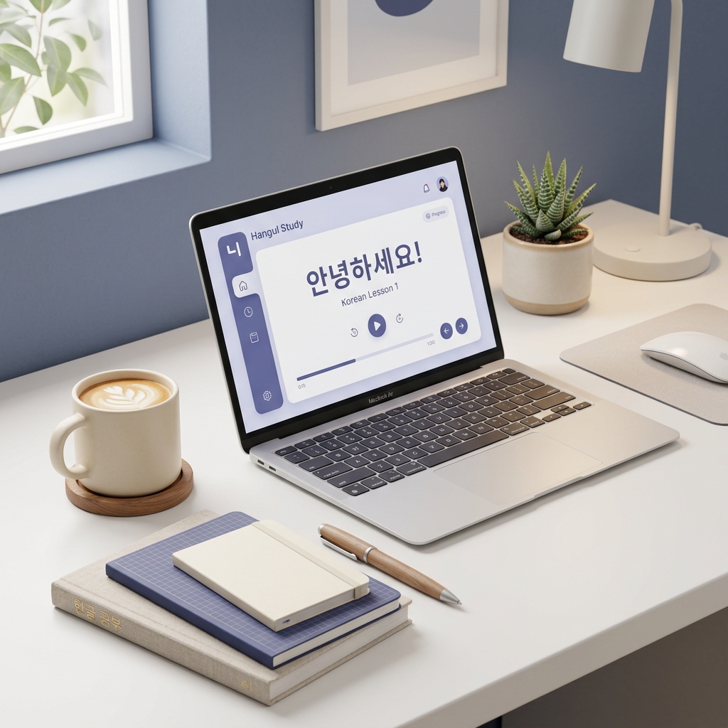 Workspace learning Korean